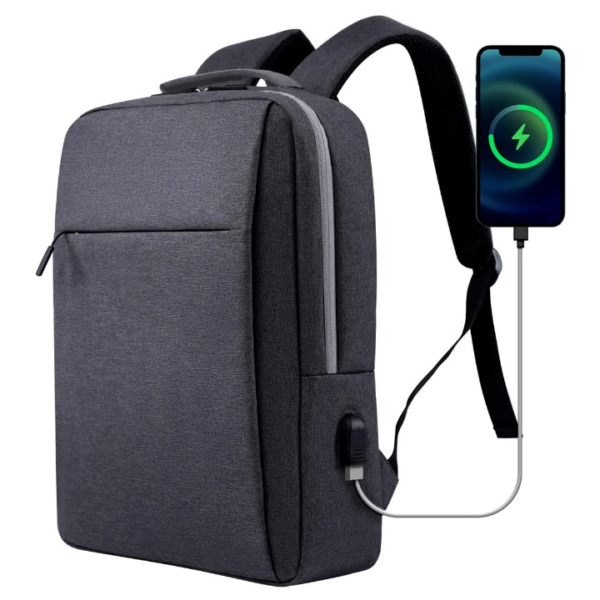 Backpack with USB Charging Port | Office Bag | School Bag | College Bag | Business Bag | Fits Laptops up to 16 Inches | Men | Women | Boys | Girls | Backpacks | Unisex