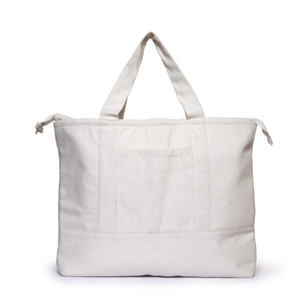 Strong Off-White Cotton Bag Made of 450 GSM – Stylish and Comfortable for Everyday Use! - Image 5