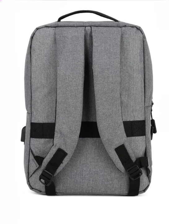 Water Resistant Light Gray Laptop Backpack with USB Charging Port | Travel Bag | Office Bag | School Bag | College Bag | Business Bag | Backpack Men & Women | Fits up to 16 inch Laptop, Compatible with 15.6 & 14 inch | Unisex 7 Water Resistant Light Gray Laptop Backpack with USB Charging Port | Travel Bag | Office Bag | School Bag | College Bag | Business Bag | Backpack Men & Women | Fits up to 16 inch Laptop, Compatible with 15.6 & 14 inch | Unisex - Image 7
