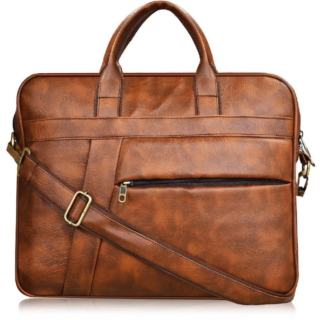 Handgemaakte Laptop Rugtas | Ruime laptoptas | Stijlvolle lichtbruin | Kunstleren | Heren | Dames | Jongens | Meisjes | Rugzakken | Uniseks | laptoprugzak | laptop rugzak dames | laptop rugzak heren