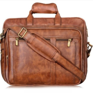 Handmade Laptop Backpack | Spacious Laptop Bag | Light Brown Caramel | Faux Leather | Men | Women | Boys | Girls | Backpacks | Unisex | laptop backpack | laptop backpack women | laptop backpack men